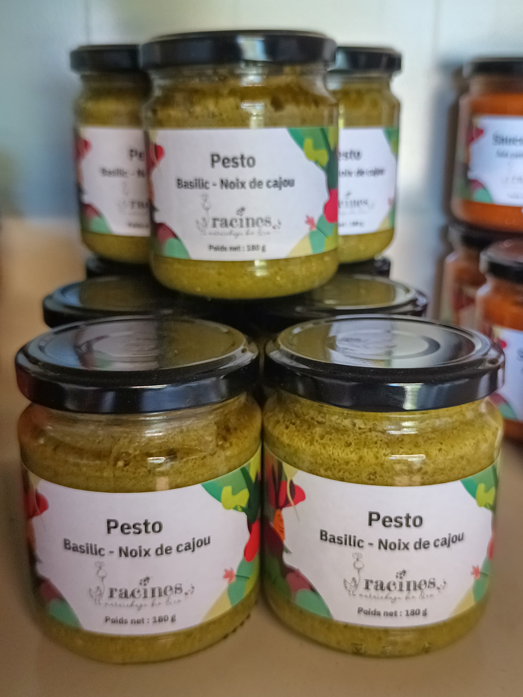 Pesto Basilic - Noix de Cajou - Image 2