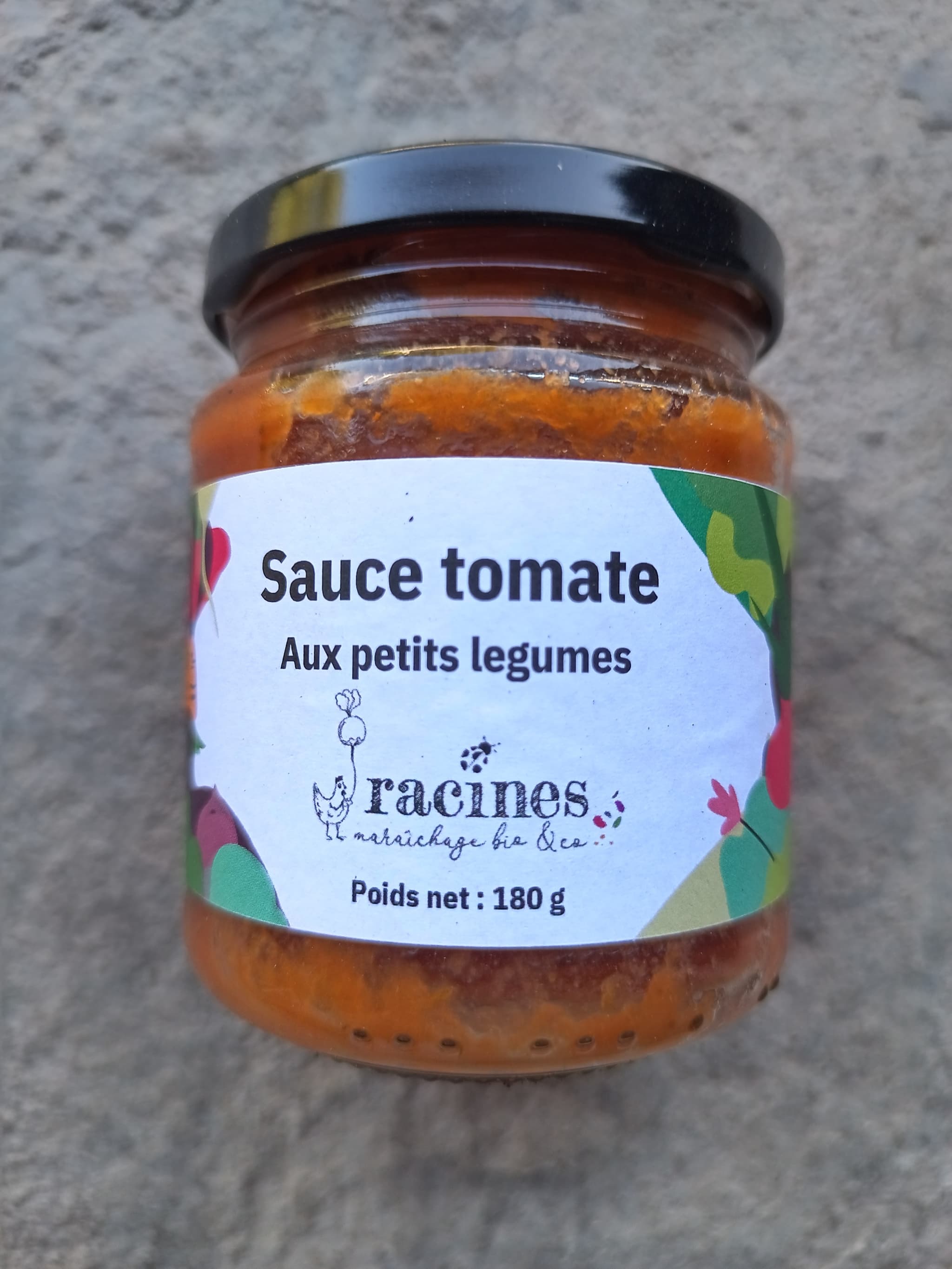 Sauce tomate aux petits legumes